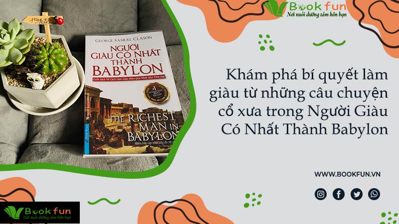 Sách Người Giàu Có Nhất Thành Babylon