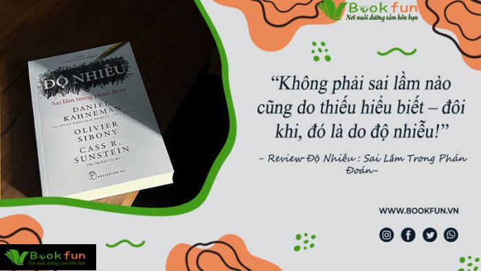 cuốn sách Độ Nhiễu: Sai Lầm Trong Phán Đoán