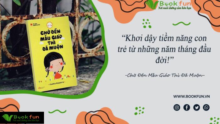 Sách Chờ Đến Mẫu Giáo Thì Đã Muộn