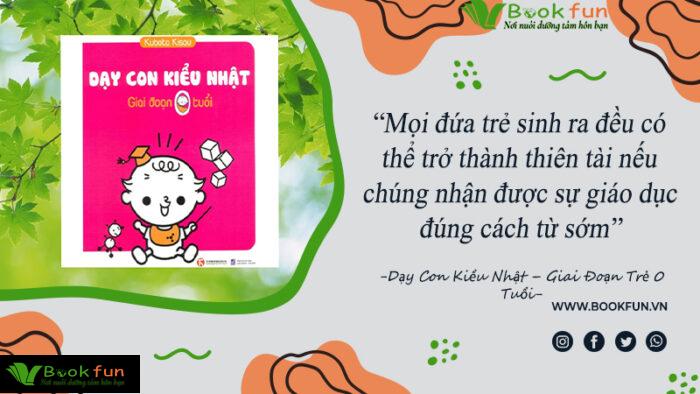 Sách Dạy Con Kiểu Nhật - Giai Đoạn Trẻ 0 Tuổi