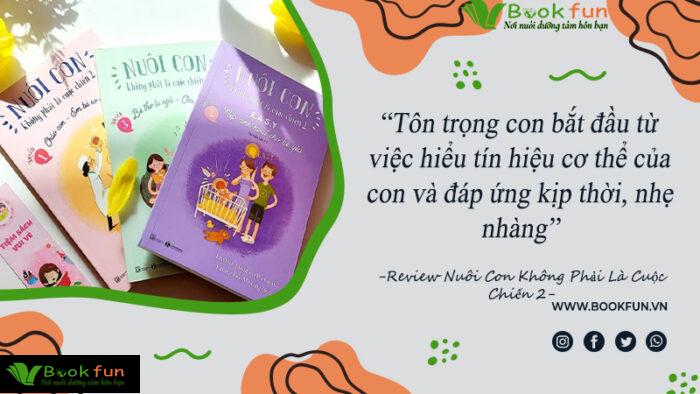 bộ sách Nuôi Con Không Phải Là Cuộc Chiến 2