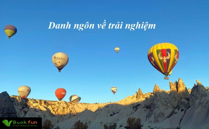 35 Danh Ngôn Về Trải Nghiệm